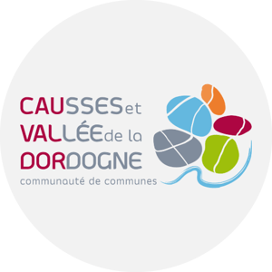 Logo de la communauté de communes Clausses et Vallée de la Dordogne