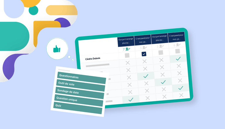Quels sont les avantages d'un outil de sondage dans la plateforme collaborative ?