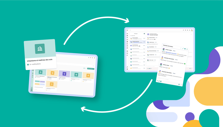 Comment articuler plateforme collaborative et messagerie ?