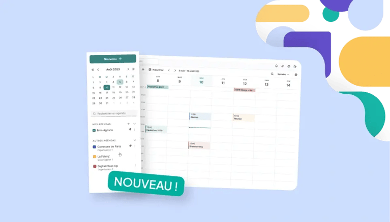 3 nouveautés pour l'agenda collaboratif sur Interstis