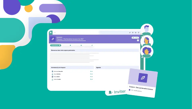 Organiser son espace collaboratif dans la plateforme collaborative